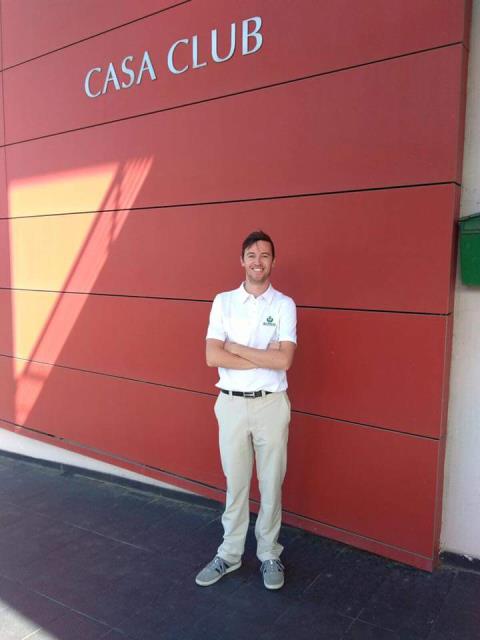 James Ducker, miembro de la cantera de Lauro Golf